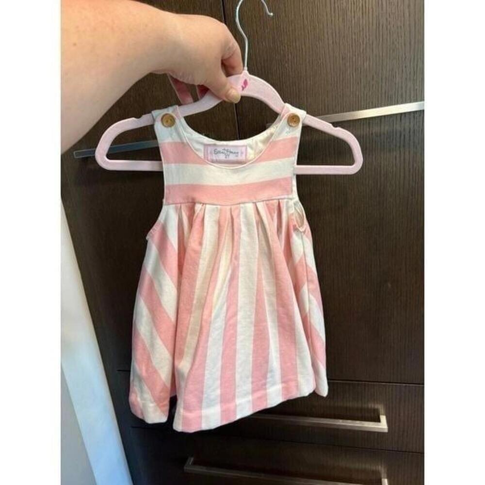 Sweethoney dress tunic pink stripe 2T